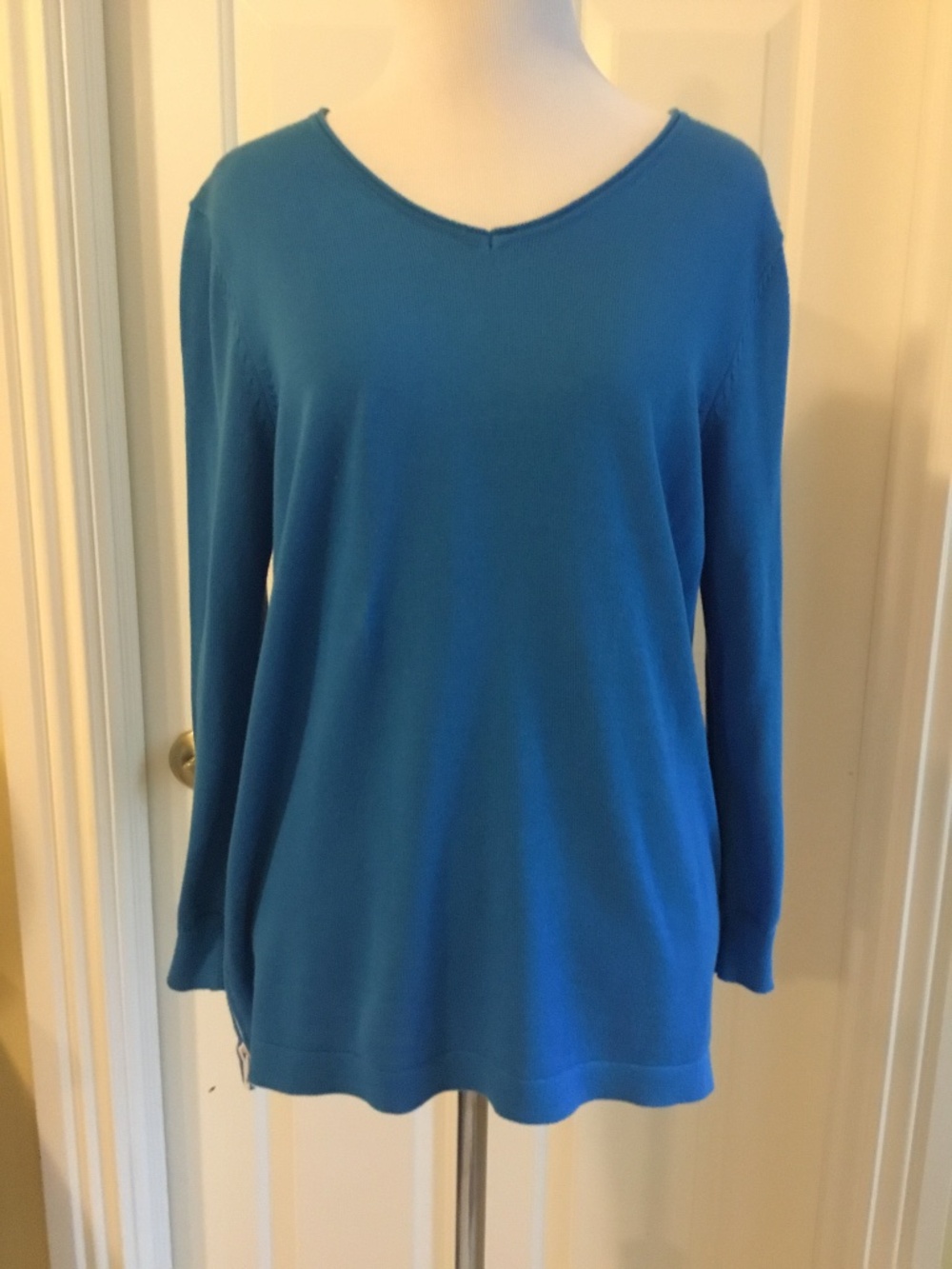 Evelyn & Arthur NWT Teal Knit Tunic Sweater
